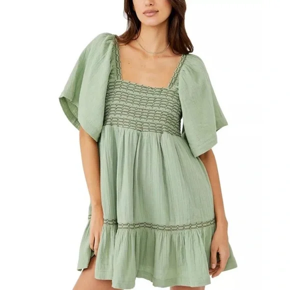 Free People | Dresses | Free People Easy To Love Bubble Dress | Poshmark